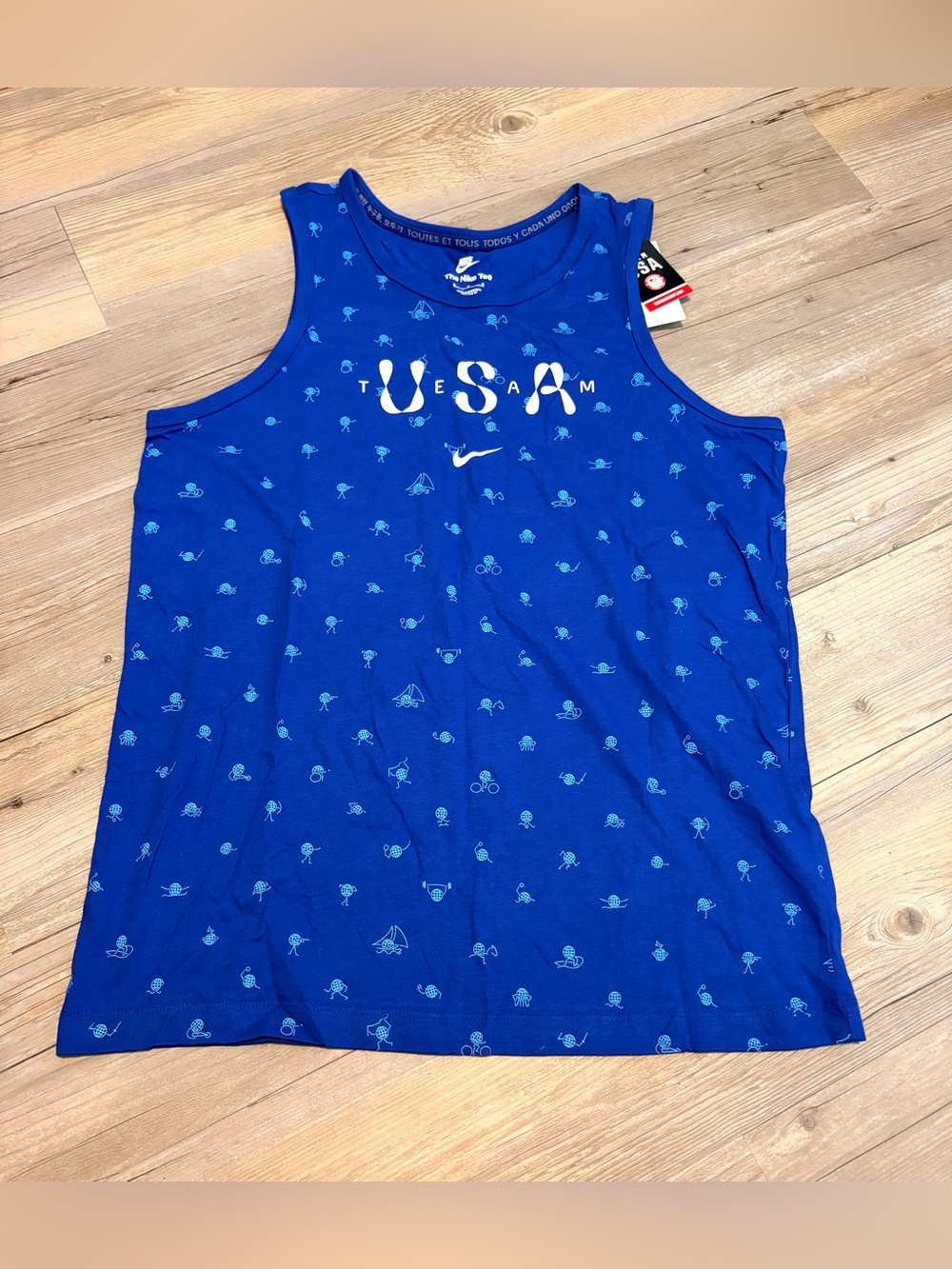 Nike Team USA tank top medium new with tags